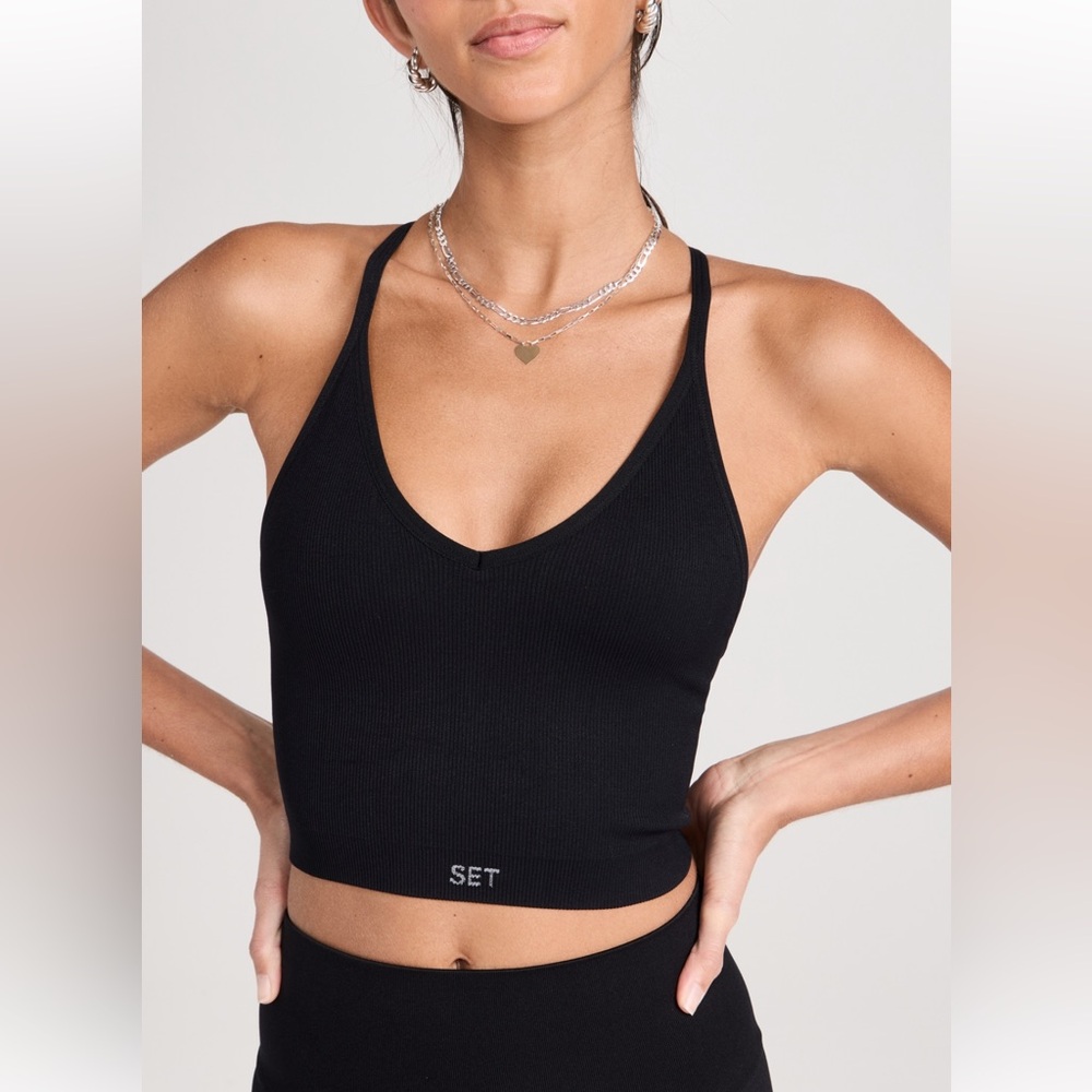 SET Active Sculptflex Ribbed V Bra